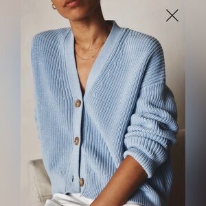 Quince Viral Boxy Fisherman Cardigan